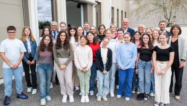 Visite de rentrée au collège Molière de L'Aigle - D.Commenchal