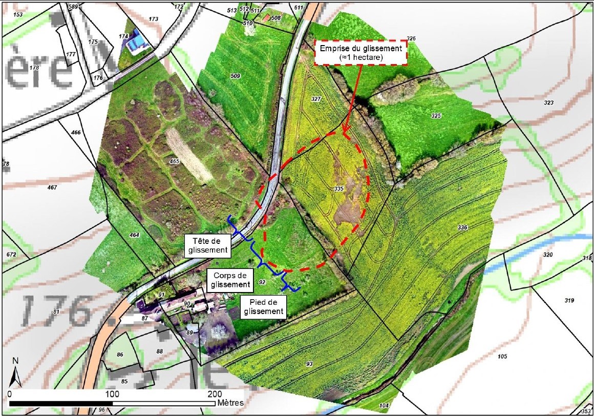 La route de Nogent déviée à la circulation ©CD61