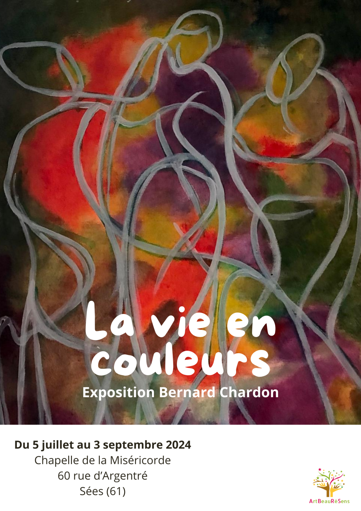 affiche_ la vie en couleurs | ABC Les Amis de Bernard Chardon
