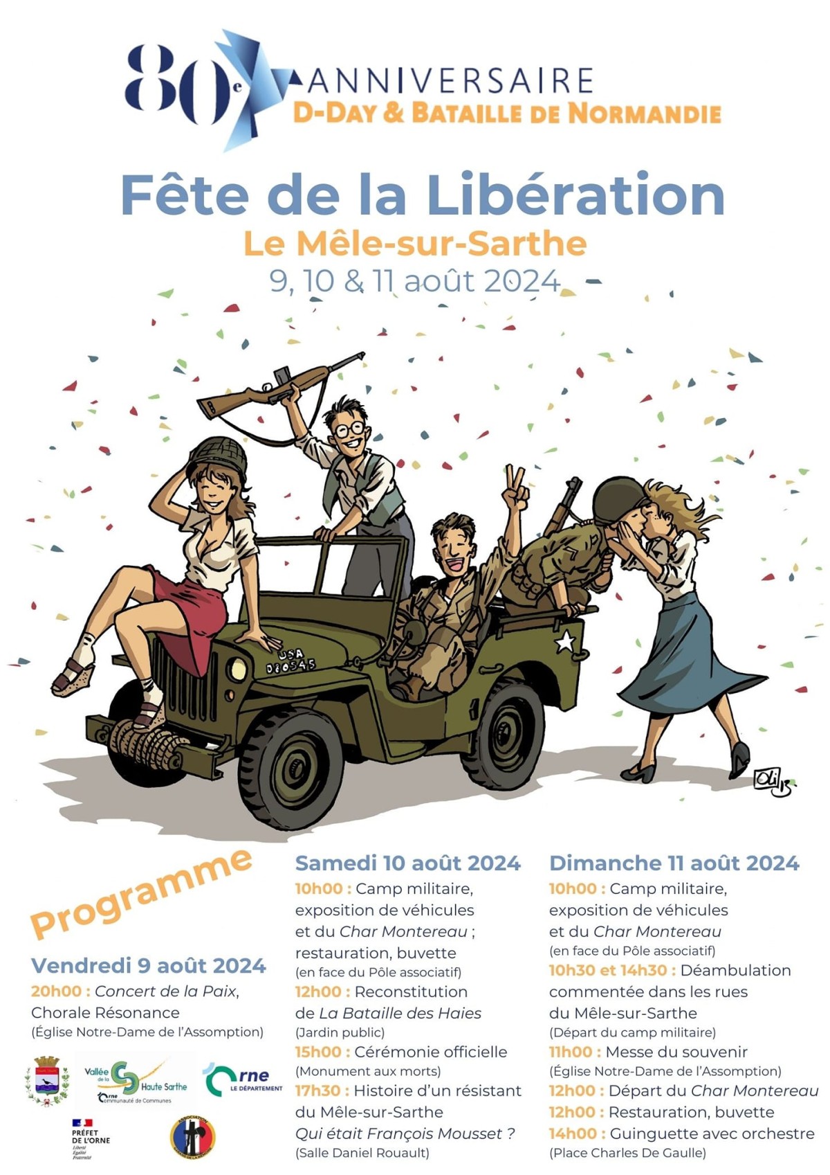 Fête de la Liberté | Mairie Le Mele sur Sarthe