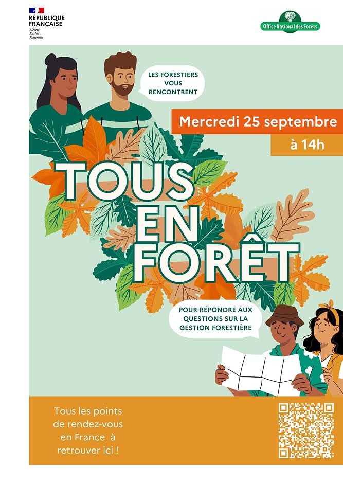 Tous en forêt 25 septembre 14h | ©ONF