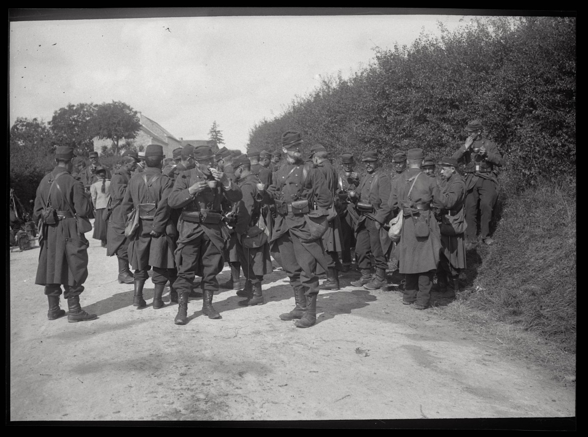 : Soldats, guerre 14/18 au canal de Suez, Fonds Henri Saugeron (AD61,101FI4/96) | Arch. dép. Orne