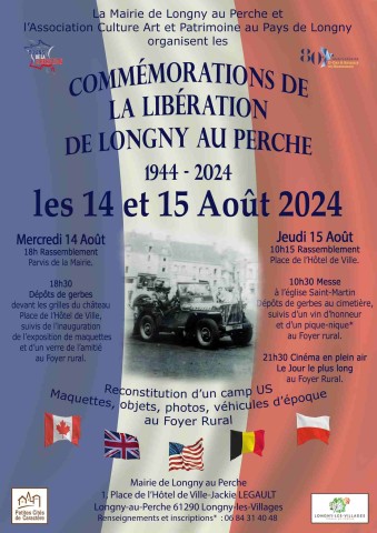 Commémoration 14 et 15 août 20224Longny-compressed | ©Culture Art et Patrimoine au Pays de Longny