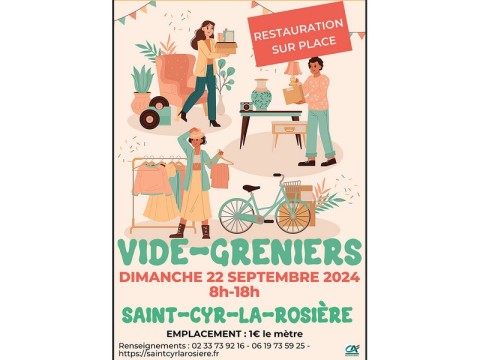 videgreniers-stcyrlarosiere-800 | ©Comité des fêtes de St Cyr la Rosière