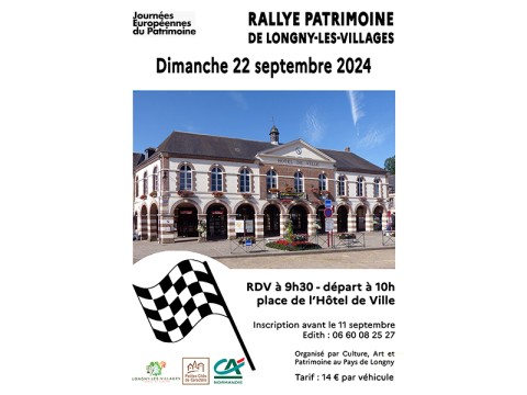 rallye patrimoine longny 20224 | C Weber