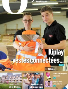 L'Orne magazine n°109 - Kiplay vestes connectées… ©CD61